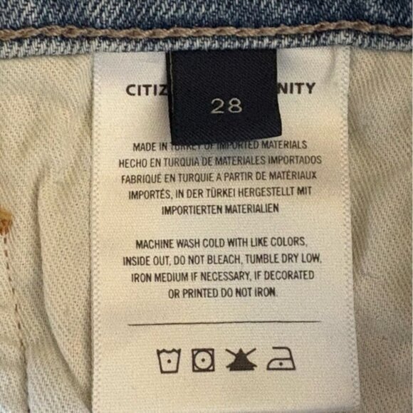 CoH Inga Jeans Women’s Size 28 Light Wash Slim Straight - Picture 12 of 14